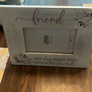 Friend frame brand new wood type